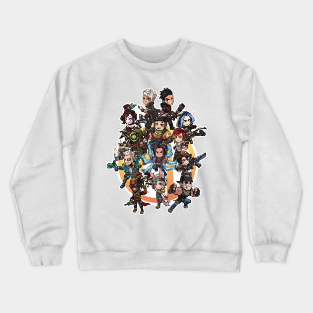 Borderlands 3 Mayhem Poster Crewneck Sweatshirt by Xar623